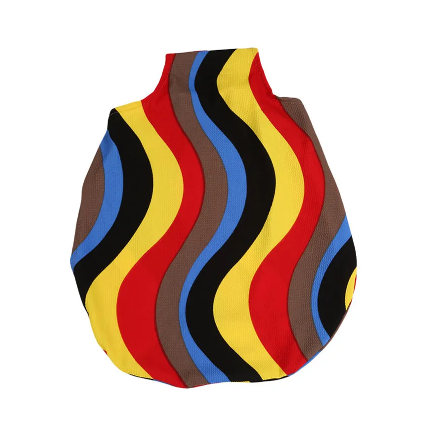 colorful striped Дорожный защитный чехол на чемодан, чехол на колесиках, Дорожный чемодан, пылезащитный чехол, аксессуары для путешествий(только чехол) TR881402 - Цвет: colorful striped