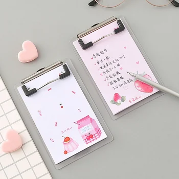 

Splint Note Paper Anti-Skid Writing Board Clip Aluminum Alloy Writing Pad File Folder Document Holder School Office Stationery