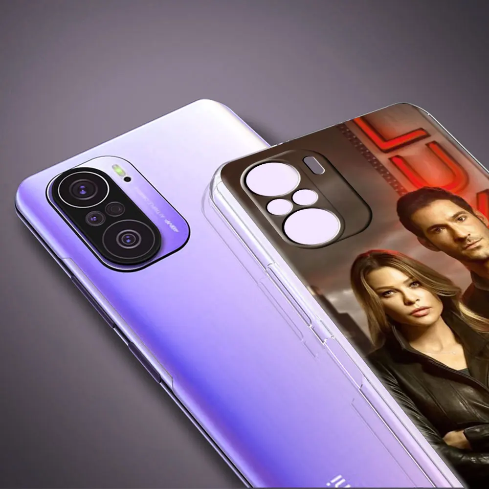 Silicone Cover For Xiaomi Redmi Note 10 9 Pro 9S 8 9C 7 8T 10S 9A 7A 8A K40 K20 Shockproof Soft Phone Case Lucifer TV Funda Capa