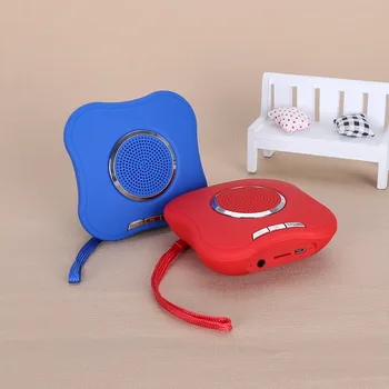 

Fashionable Cartoon Mushroom Hairstyle Wireless Bluetooth Speakers Mini Hands Free Cute Christmas Gift High Quality 4 colors