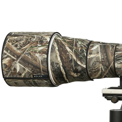 Линзы rolanpro, камуфляжное пальто, дождевик для Canon EF 400 мм F/2,8 L IS USM, защитный чехол для объектива, пальто для Canon SLR камеры - Цвет: Grass Waterproof
