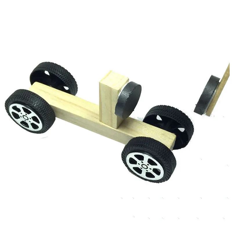 

Novel DIY Inventions Magnetic Car Science Toys Delicate Assemble Students Technology Physics Experiment Learning Education Toy