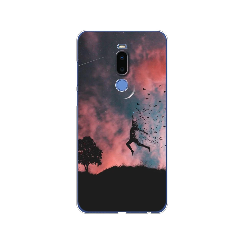 For Meizu X8 Case Silicon Soft TPU Phone Cover Case Painting Funda for Meizu X 8 MeizuX8 Clear Coque Bumper best meizu phone case brand Cases For Meizu