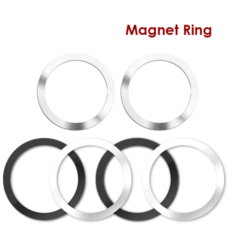 10pcs Universal Round Metal Rings For Iphone Samsung Phone Charging