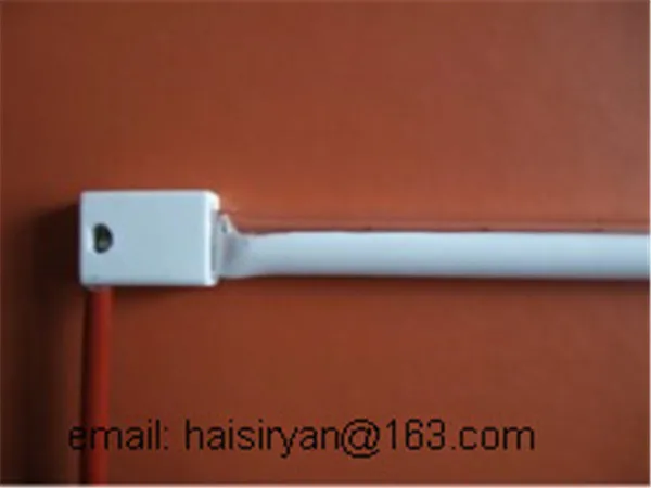 

Clear heat element tungsten halogen lamp 380V 2500w drying lamp