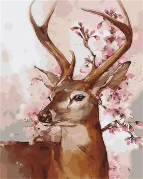 

PAINTBOY Framed Pictures Painting By Numbers DIY Digital Canvas Oil Painting Home Decor Wall Art For Living Room