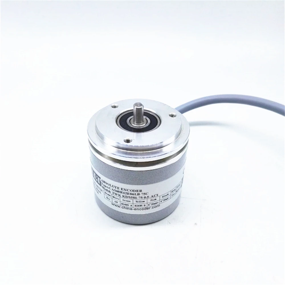 High quality incremental rotary encoder CAS60R12E06LB-75C replace for TWK KD S581-75-0.5-AC1 10-30 Vdc 0-20 mA