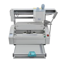 DC-30B многофункциональная машина для переплета книг, идеальная машина для переплета клея с ЖК-дисплеем