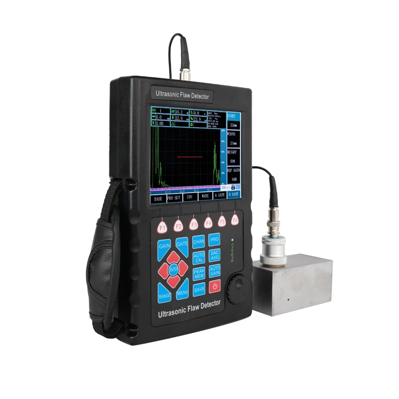 Portable NDT Equipment Ultrasonic Testing Machine Metal Flaw Detector 0~10000mm Range Digital Steel Ultrasonic Flaw Detector 3