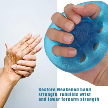 

Hand Grip Strengthener Finger Exerciser Gripper Stress Arthritis Pain Relief Therapy Trainer Fingers Expander Health Care v