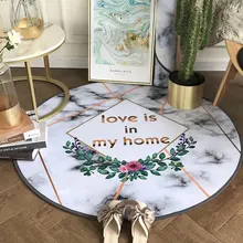 Детский круглый ковер, синий, серый, с принтом звезды, Луны, Детский ковер, для комнаты, бархатный, нескользящий, мягкий, для спальни, большой, 120 см, 155 см