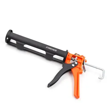 

Rotating Glue Gun Household Polished 7.8mm Putt Nylon Handle 300ml Rugged High Quality Carbon Steel Glass Glue Spraying Tools