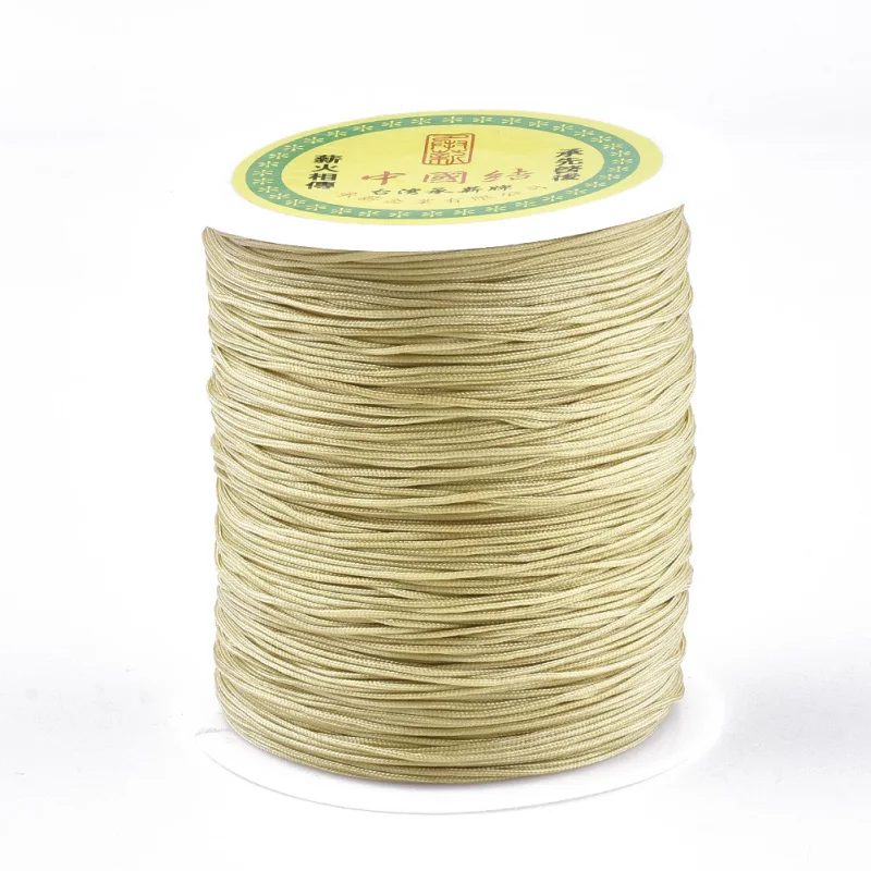 1mm 140m/roll Nylon Cord Thread Chinese Knot Bracelet Braided String