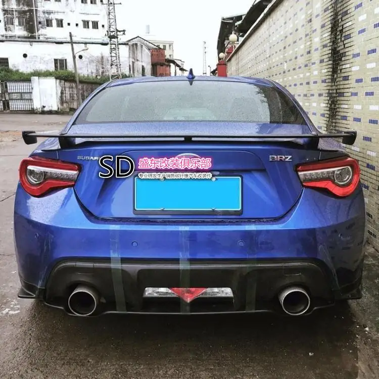 Подходит для TOYOTA GT86 BRZ FRS RS задний спойлер заднего крыла из углеродного волокна