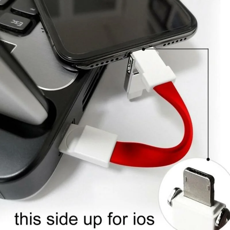 1 шт. USB порт кабель Micro type-C короткий зарядный шнур магнитные линии передачи данных заменить прочный и практичный в использовании