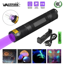 365nm UV Led latarka ultrafioletowy ultrafioletowe IP65 wodoodporna niewidoczna latarka dla zwierząt plamy polowanie Marker detektor Scorpion