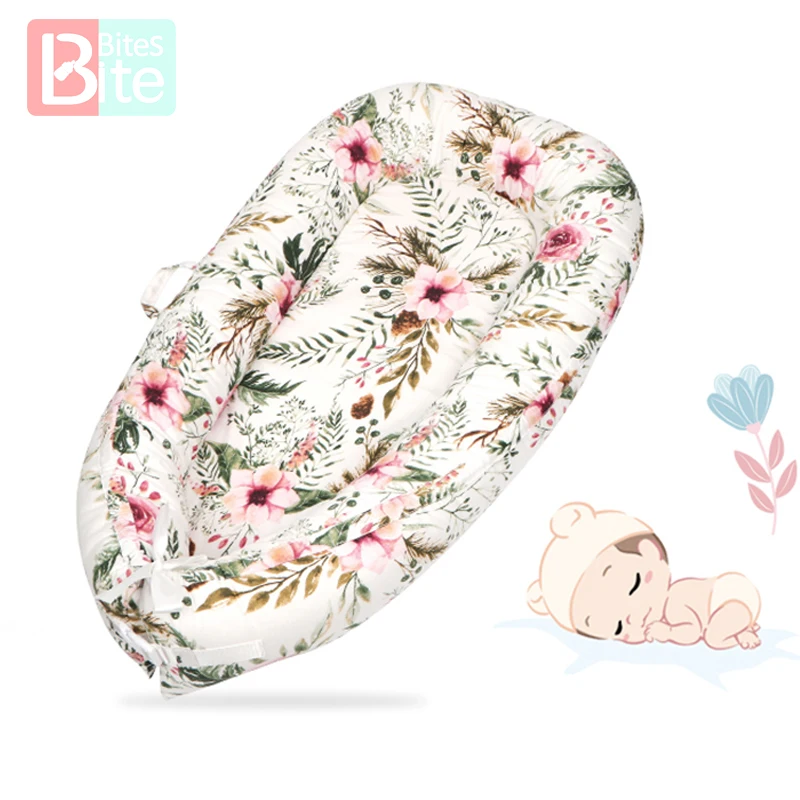 Vendedor Caliente Cama nido para bebé de 90x50cm con almohada, cuna portátil de viaje, cuna de algodón para bebé recién nacido, cuna parachoques Erb1eGaynYW Vendedor Caliente Cama nido para bebé de 90x50cm con almohada, cuna portátil de viaje, cuna de algodón para bebé recién nacido, cuna parachoques Erb1eGaynYW
