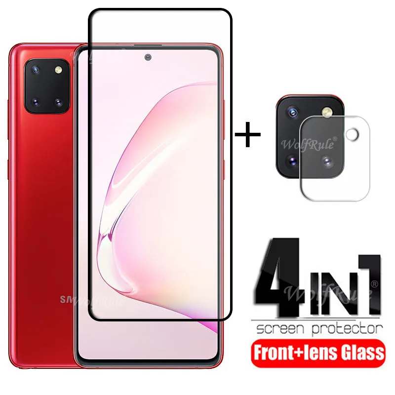 

Full Cover Glass For Samsung Galaxy Note 10 Lite Glass For Samsung Note 10 Lite Phone Film For Samsung Note 10 Lite Lens Glass