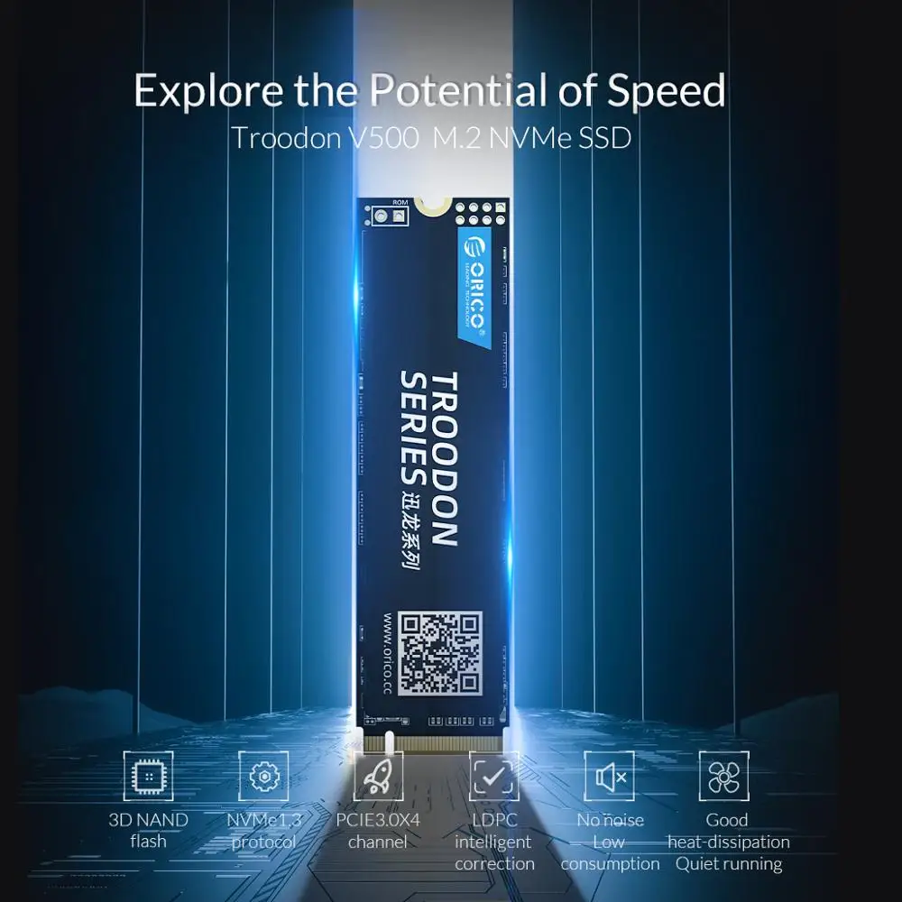  ORICO PCI-E X4 M.2 SSD M.2 NVME SSD 128GB 256GB 512GB 1TB M.2 2280 mm Interne solid State Festplatt