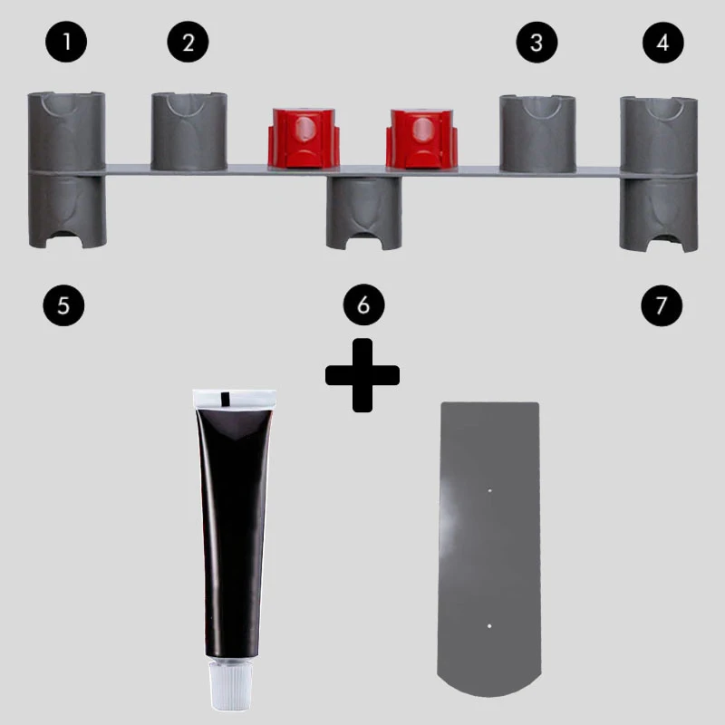 Для Dyson V7 V8 Запчасти для пылесоса полка для хранения напольная стойка Пробивка Pro