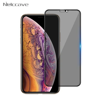 

1000Pcs Full Coverage Private Screen Protector For iPhone 12 11 Pro Max XS XR 8 Plus 7 6 6S SE 2020 Antispy Tempered Glass Film