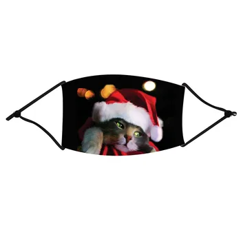 

2020 5PC Christmas Kids Children Outdoor Mouth Masks Protection Face Masks Reusable Mascarilla lavable Mascarillas De Tela D