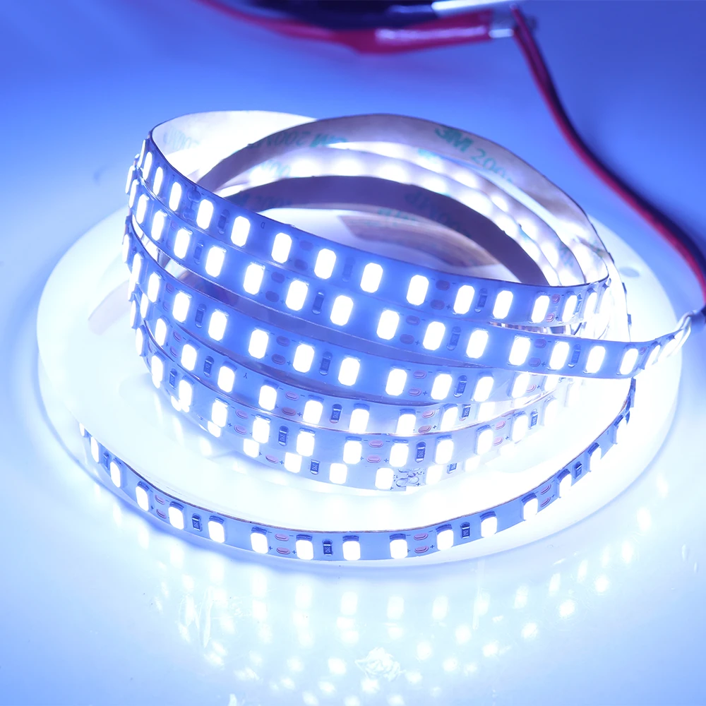 

DC12V 5M LED Strip Light 2835 SMD 120LED/M 600 Pixel Strip Flexible LED Light Cold White/Warm White Led Tape Home Decoration