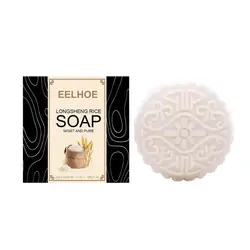 1pcs Shampoo Soap With Rich Foam Nourishing Cleaning Hair Soap Oil Control Preventing Hair Loss Shampoo Soap