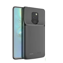 Тонкая батарея, чехол для телефона huawei mate 20X5G, чехол для зарядного устройства 5000 mAh, силиконовый ударопрочный внешний аккумулятор, крышка для зарядки