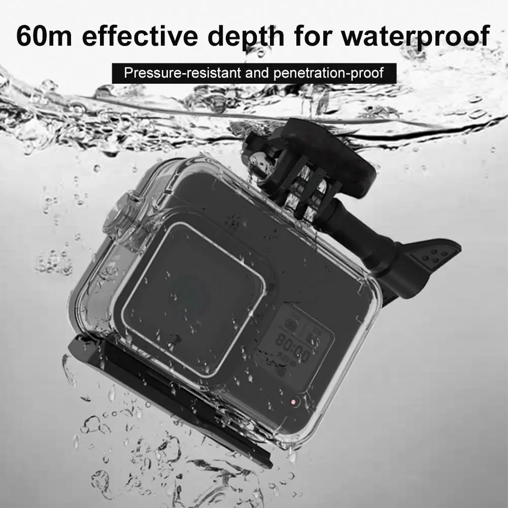 60 м подводный водонепроницаемый чехол для GoPro Hero 8 экшн-камеры защитный чехол для Go Pro Hero 8 аксессуары