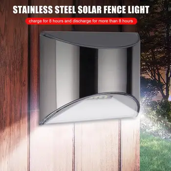 

Eco-Friendly Solar Walkway Lights Street Lamp Wall Porch Light Garden Patio Lighting Security Landscape Durable 2pcs IP55