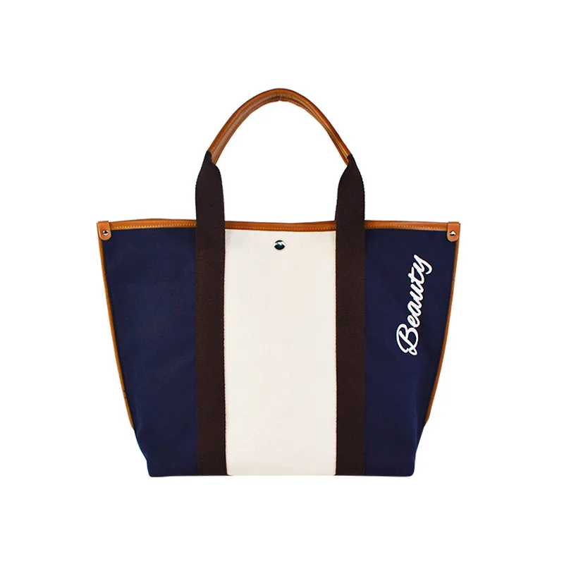 Летняя женская Холщовая Сумка в Корейском стиле, модная вышитая надписями, белая, с растрескиванием, ji niu, пельмени, парусиновые