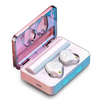 

Wireless Earbuds TWS Stereo Bluetooth 5.0 CVC8.0 Headphones with Charging Case G6DD