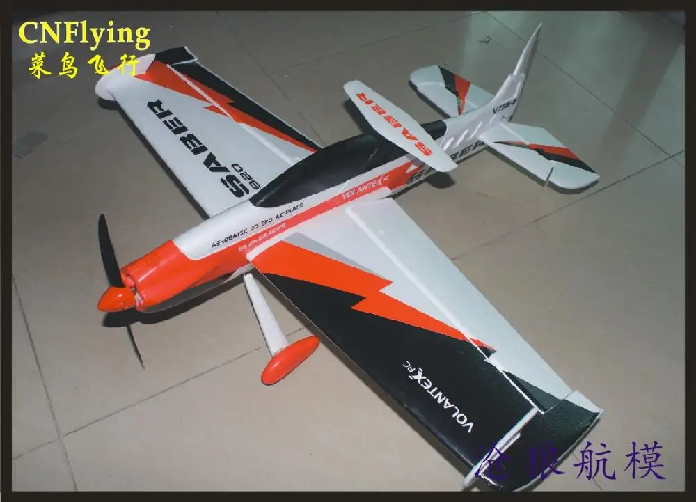 Fpv самолёт с фиксированным крылом 920 мм SABER EPO PLANE / RC plane/радиоуправляемая модель