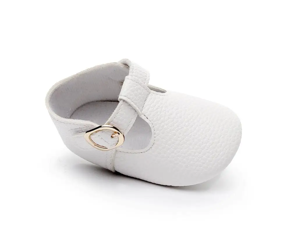 0-18M Baby Girls Soft Sole Moccasins Solid Shoes Infant Toddler Crib baby Footwear First Walker Prewalker Ballet Shoes