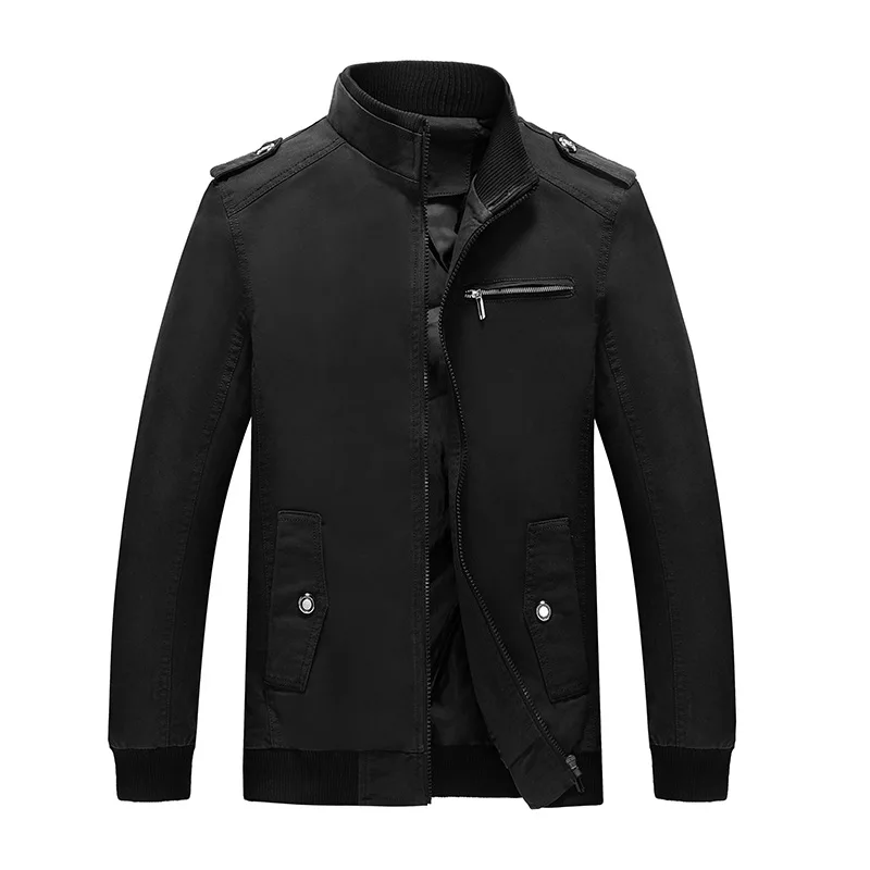 

2019 New Style Autumn & Winter Korean-style Trend Slim Fit Jacket Men'S Wear Stand Collar Casual Jacket MEN'S Coat