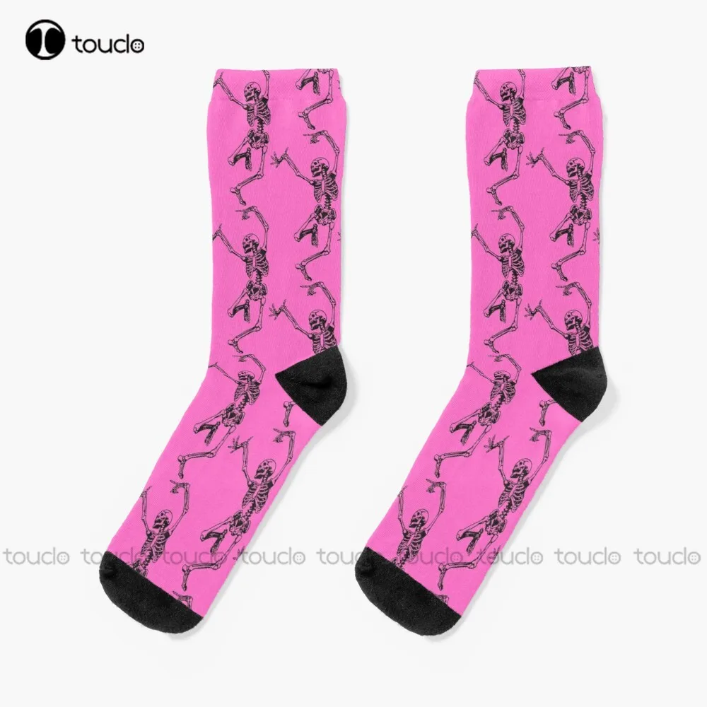 

Dance With Neon Death Socks Socks Women Unisex Adult Teen Youth Socks Personalized Custom 360° Digital Print Hd High Quality