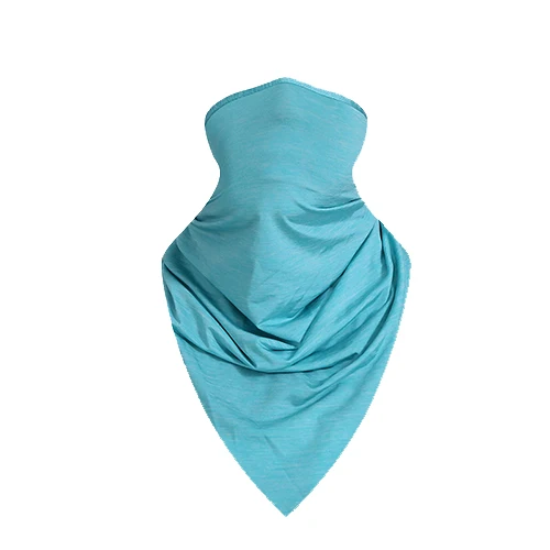 Ice silk fabric cycling mask half face Breathable Anti-sweat bike dust mask scarf Sport running hunting balaclava mouth cover - Цвет: color 1