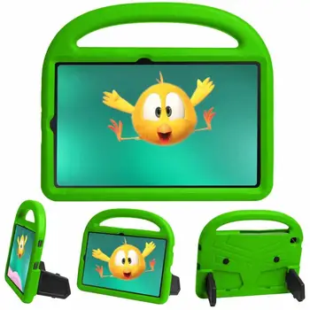 

Kids Portable Shockproof EVA Tablet Protect Cover For Samsung Galaxy Tab S6 Lite 10.4 2020 SM- P610 SM-P615 Stand Case Funda+pen