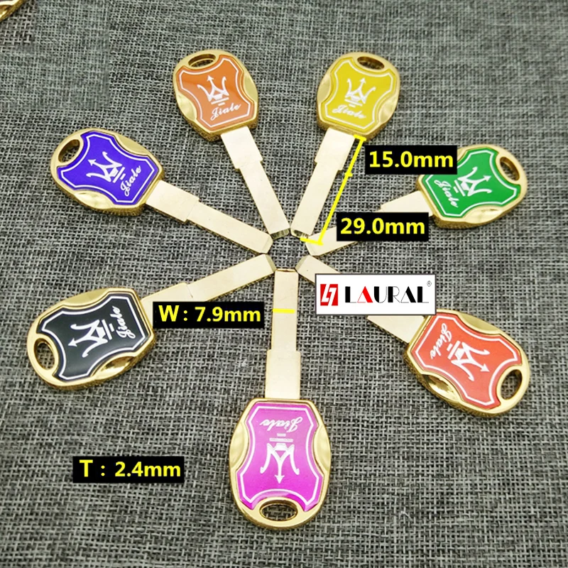 Serralheiro Fornece as Chaves em Branco Cilindro do Fechamento da Casa Cor Aleatória a Melhor Qualidade 10 Pcs por Lote o