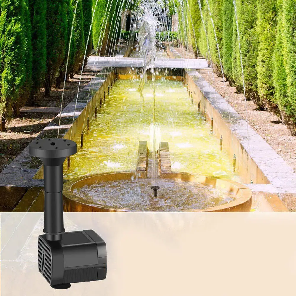 180л/ч солнечные панели фонтан питание воды особенности насос садовый бассейн, пруд фонтаны водяной насос для сада поставки