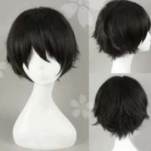 Аниме-волейбол Keiji короткие Akaashi синтетические парики для косплея