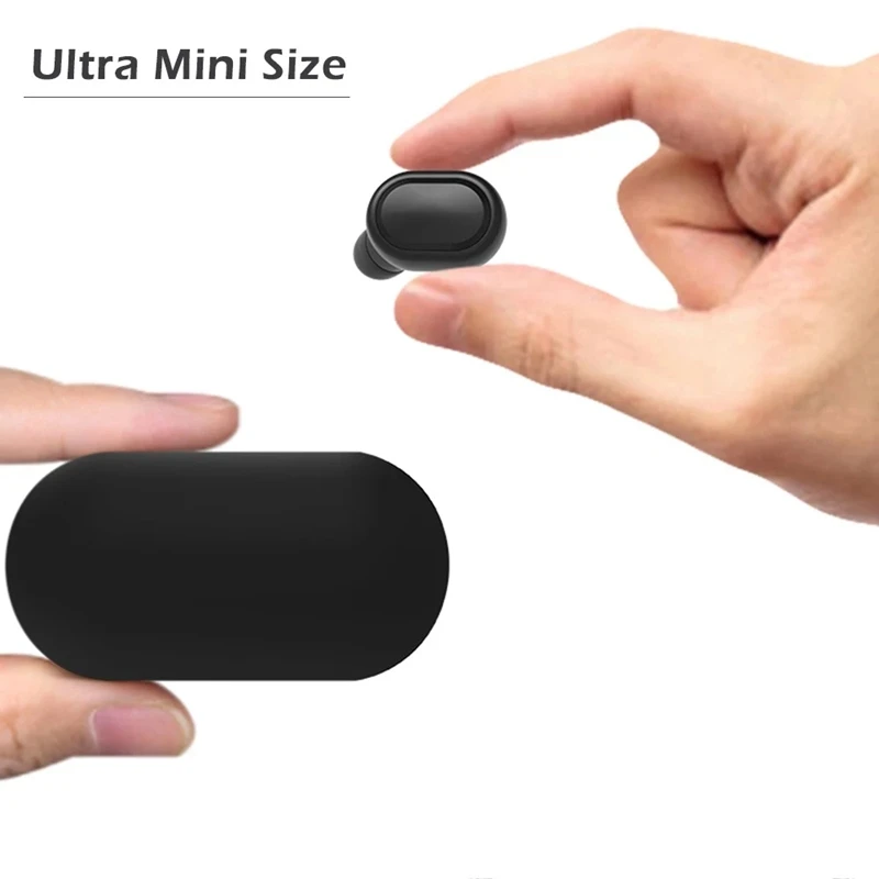 Mini TWS M1 Wireless Earphone BT Earphones Portable Sport Cordless Earbuds In Ear Headset with Charging Box