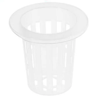 

New 100Pcs Mesh Pot Net Cup Basket Hydroponic Aeroponic Planting Grow Clone Nursery Plant Soilless for Hydroponics