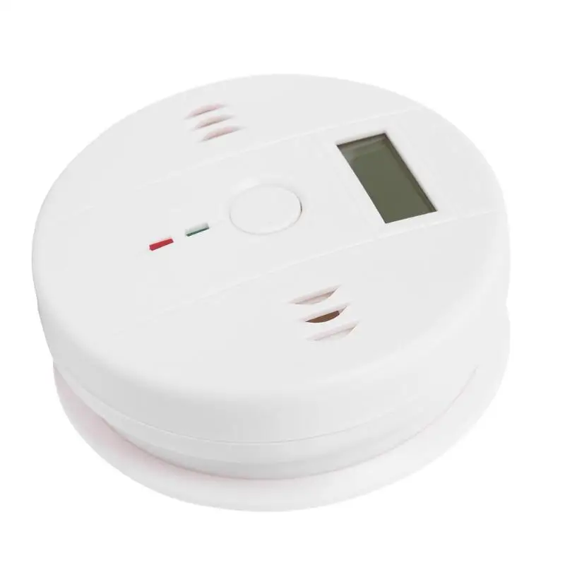 СВЕТОДИОДНЫЙ цифровой газовый детектор дыма Co Угарный детектор дыма голосовое предупреждение сенсор обеспечение домашней безопасности Высокочувствительный