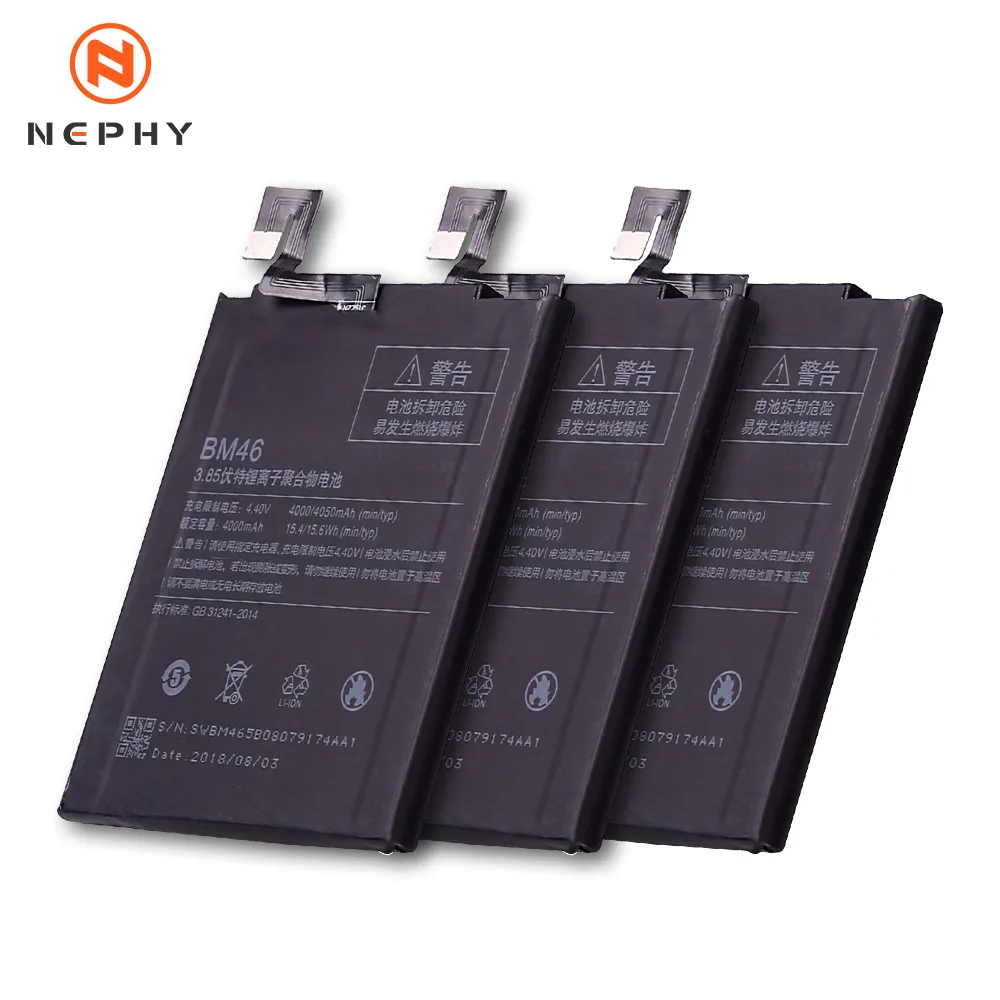 Производитель Nephy BM22 BM35 BM36 BM45 BM46 батарея для Xiaomi mi 5 4C 5s mi 5 mi 4C mi 5s Red mi Note 2 3 Pro замена телефона бесплатный инструмент