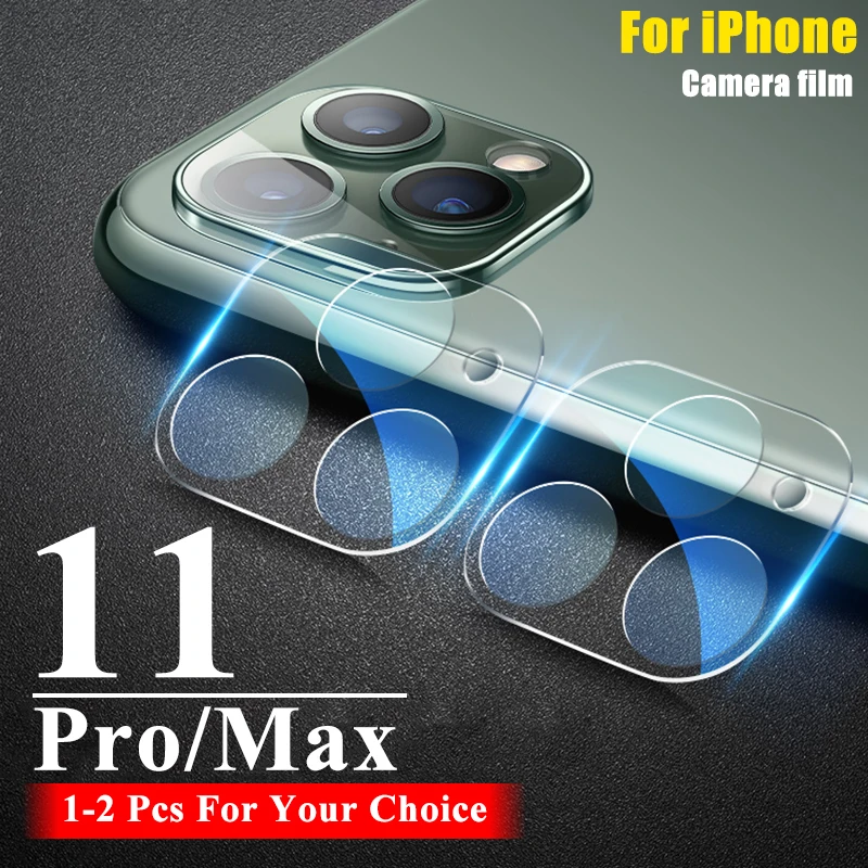 2Pcs Lens Protective Glass For iPhone 11 Pro Max Camera Tempered Glas 11Pro Film Screen Protector 11