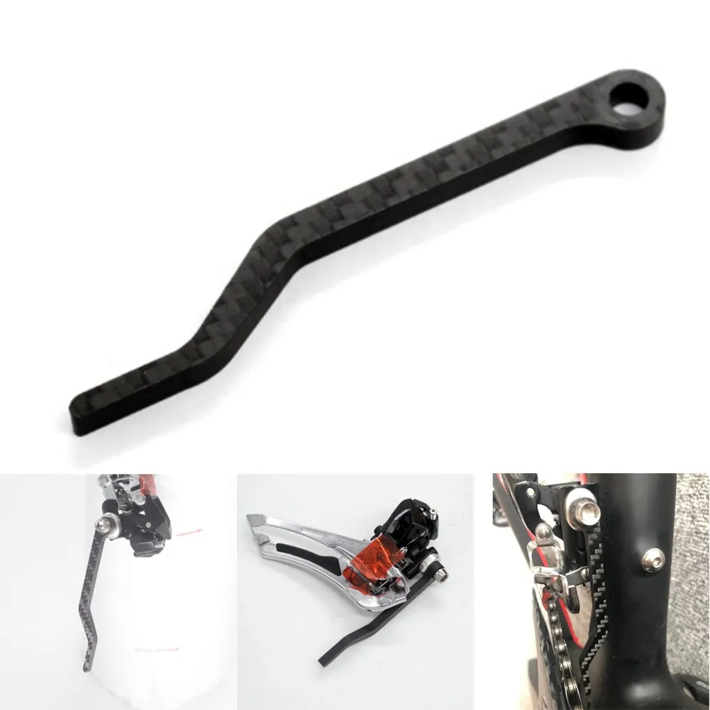 Bicycle Anti-drop Buckle 3.5-4g Carbon Fiber Road Bike Anti-chain Chain Stabilizer MTB Bike Safety Equipment Bicicleta carbon fiber road bicycle anti chain stabilizer chain guide anti drop device