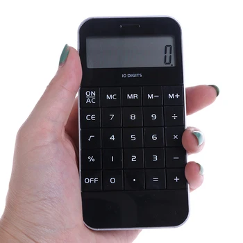 

1Pc 10 Digits Display Pocket Electronic Calculating Calculator Office Supplies