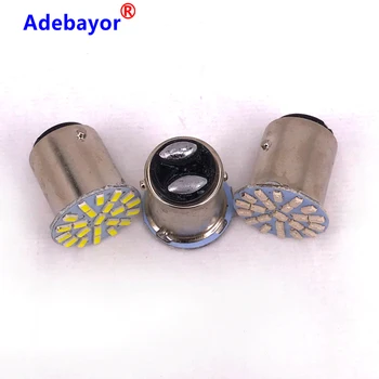 

200pcs 1157 BAY15D P21W 3014 22 SMD Car Led Turn Parking Signal Lights Brake Tail Lamps Auto Rear Reverse Bulbs DC strobe flash